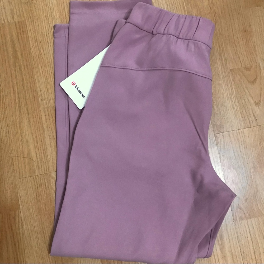 🥰 Lululemon On the Fly Mid-Rise Pant TravelWoven 10 12 💕 - Picture 12 of 12